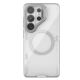 Nillkin Iceblade Prop Magnetic Case with Camera Cover and Stand Compatible with MagSafe for Samsung Galaxy S26 Ultra - Transparent Gray