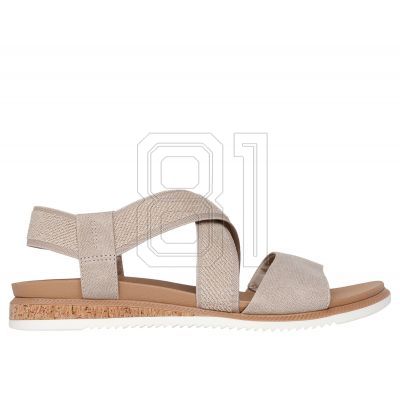 4. Skechers Bobs Desert Kiss Low W 114705-TPE Sandals