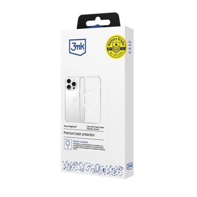 23. 3mk Armor MagCase for iPhone 16 Pro - Transparent