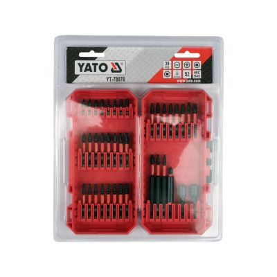 6. 39-Piece Impact Bit Set YT-78076 YATO