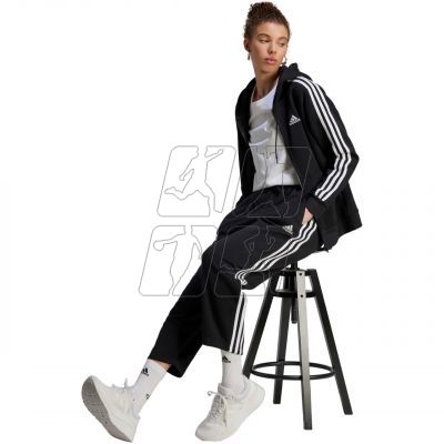 4. adidas Essentials 3-Stripes Open Hem Fleece W HZ5748 pants