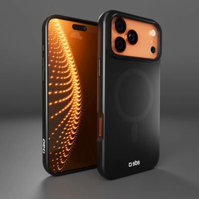 9. SBS Full Active Mag Case with D3O Technology for iPhone 17 Pro Max - Black