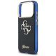 6. Guess IML 4G Script Metal Case for iPhone 17 Pro - Blue