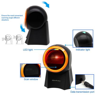 9. QOLTEC BARCODE READER STATIONARY 1D | 2D