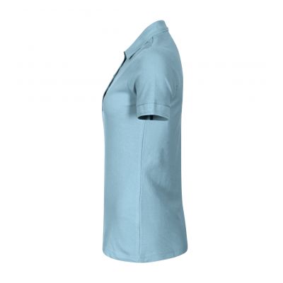 7. Women's Pique Polo Free Polo Shirt (Blue)
