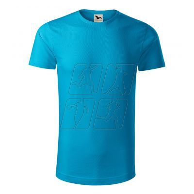 3. T-shirt Malfini Origin (GOTS) M MLI-17144 turquoise