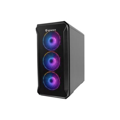 36. NATEC Genesis Irid 503 ARGB NPC-1559 Case (Micro ATX. Mini ITX; Black)