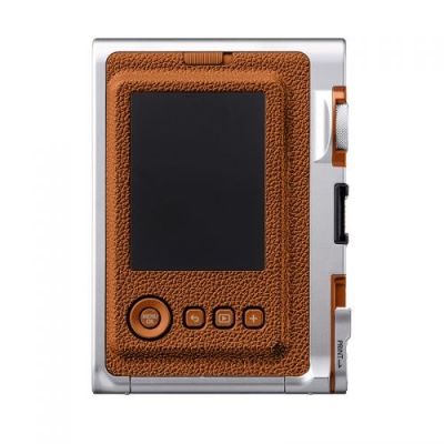 9. Fujifilm Instax Mini Evo 1/5" Instant Camera 2560x1920px CMOS Brown