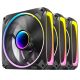 8. Antec Orbit 120 ARGB Case Fan, 12 cm, Black