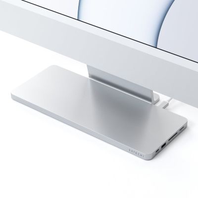 7. Satechi ST-UCISDS Laptop Docking Station and Port Replicator Wired USB 3.2 Gen 2 (3.1 Gen 2) Type-C Silver