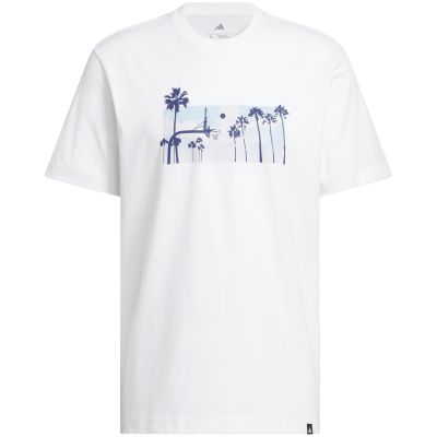 2. Men's adidas Summer Sunset Graphic T-shirt white JZ7544