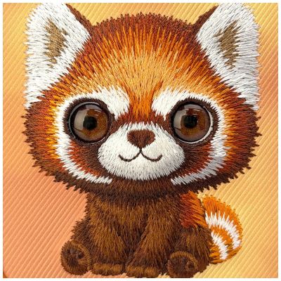 6. Nimmy Big Eyed Pet 2.0 Raccoon case for iPhone 17 Pro Max - orange