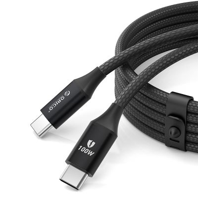 Orico CDX 100W 5A Power Delivery USB-C - USB-C cable 1m - black