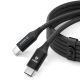 Orico CDX 100W 5A Power Delivery USB-C - USB-C cable 1m - black