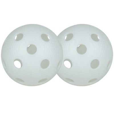 3. Stiga floorball balls white 2 pieces 79-2170-02
