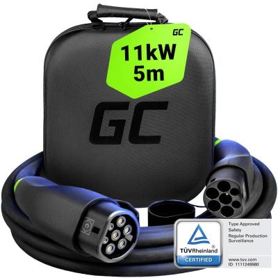 2. Green Cell GC Snap Type 2 EV cable 11kw 5m