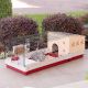 4. FERPLAST Rabbit 140 plus - rabbit cage (foldable)