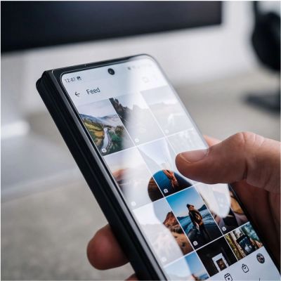 4. Protective set: 2x Tech-Protect Glass Fit+ tempered glass + 2x Tech-Protect Hydro Flex+ 4in1 hydrogel film for Samsung Galaxy Z Fold 8 Ultra