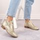 2. Openwork ankle boots Potocki W WOL205 gold