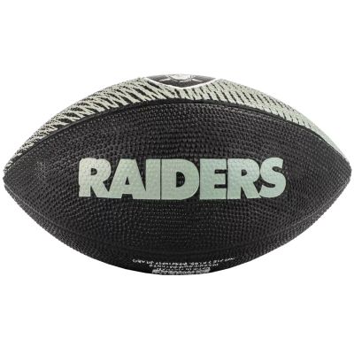 6. Wilson NFL Team Tailgate Las Vegas Raiders Jr Ball WF4010017XBJR 