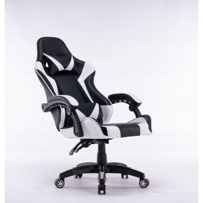 3. REMUS WHITE SWIVEL GAMING CHAIR