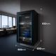 22. Extralink 12U 600x600 Black Wall-Mounted Rack Cabinet