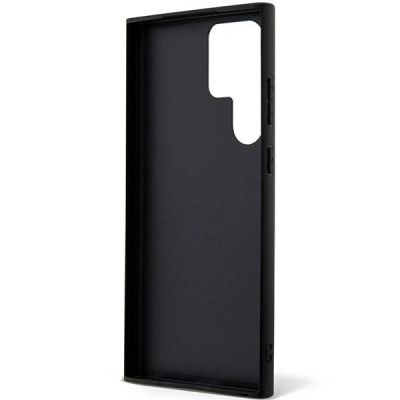 4. Guess Glitter Script Case for Samsung Galaxy S23 Ultra - Black