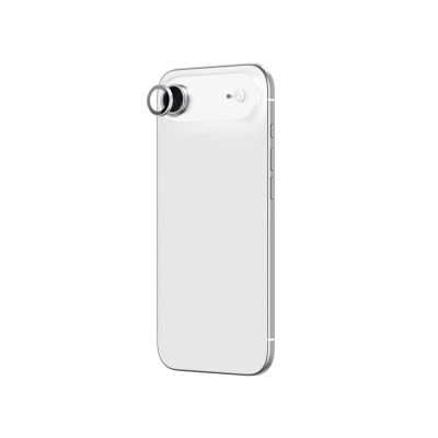 3. AmazingThing Lens Glass for iPhone 17 Air with Silver Aluminum Frame