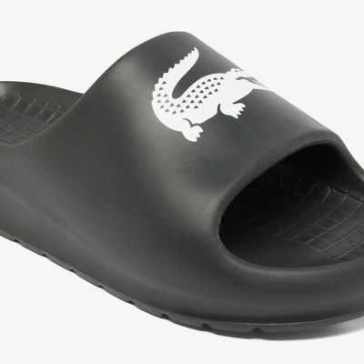 3. Lacoste SERVE SLIDE 2.0 224 1 CMA BLK/WHT (748CMA001031261)