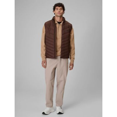 6. Men's vest with synthetic filling 4F 4FRAW26TVJAM401-80S