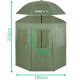 10. 2-in-1 ENERO CAMP FISHING TENT UMBRELLA
