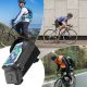 7. Rockbros 029-1BK bicycle bag for frame with phone cover - black