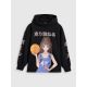 7. Girls' sweatshirt with hood, open, 4F 4FJRAW25TSWSF2293-20S