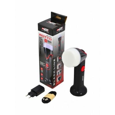 2. AWTOOLS BLACK LINE WORKSHOP FLASHLIGHT ROTTO SMD LED 1000LM