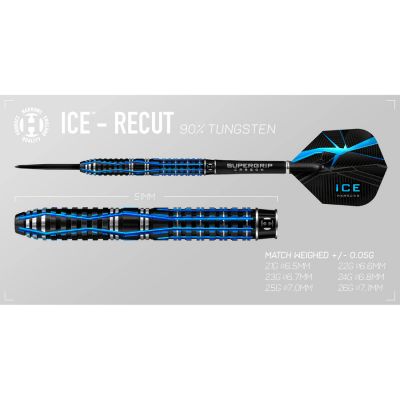 15. Harrows Ice Recut Darts 90% Steeltip HS-TNK-000016025