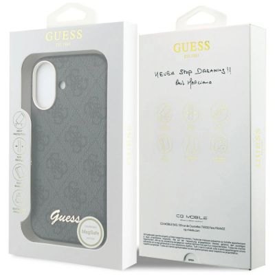8. Guess 4G Script MagSafe case for iPhone 17 - black