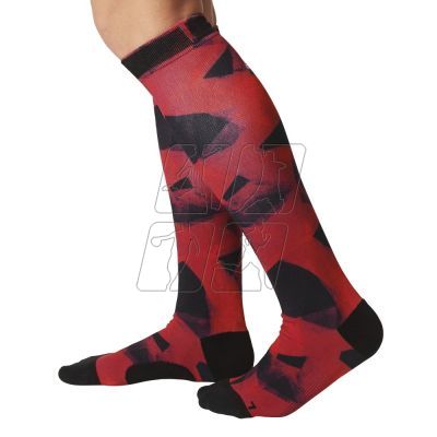 3. Adidas Climalite Graphic Knee Training Socks BS1766