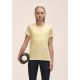 2. Casall Soft Texture Tee Yellow Women's T-Shirt
