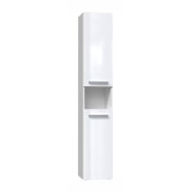NEL III bathroom cabinet 31x30xH174 glossy white