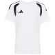 adidas Tiro 26 League Tee for kids white and black KC3699