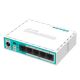 7. Mikrotik hEX lite router (RB750r2) Total Ethernet Ports:5; Architecture:MIPSBE; CPU core: 1