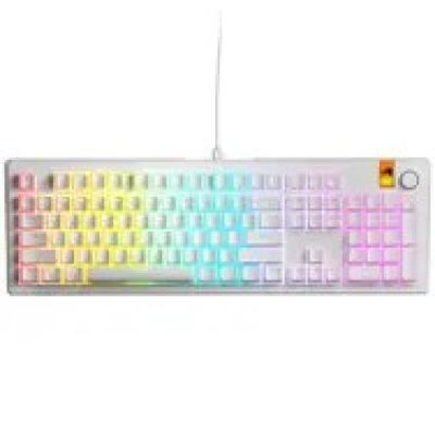 8. Glorious Gaming GMMK 3 HE 100% Prebuilt USB Keyboard QWERTY US English White