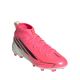 2. Adidas F50 Hyperfast League Mid FG Kids Soccer Shoes Pink KK1315