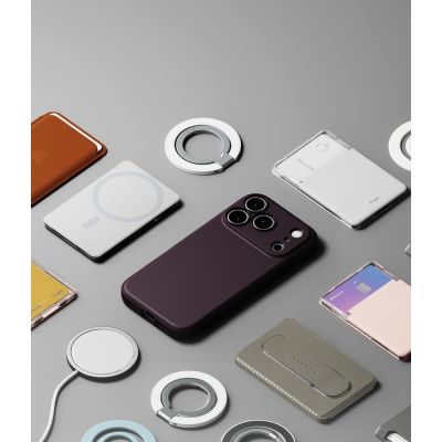 7. Ringke Onyx Magsafe Case for iPhone 18 Pro / 17 Pro – Burgundy
