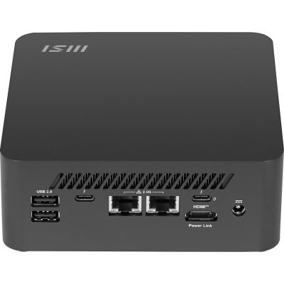 9. MSI Cubi NUC AI+ 2MG-039AT Personal Computer/Workstation Copilot+ PC Intel Core Ultra 7 258V 32 GB LPDDR5x-SDRAM 1 TB SSD Mini PC Black