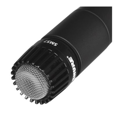 2. Shure SM57-LCE - Dynamic, cardioid, instrument, voice-over microphone.