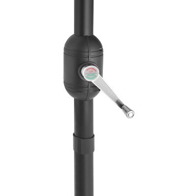 11. GARDEN UMBRELLA 300CM FOLDING NAVY BLUE