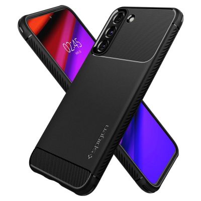 12. Spigen Rugged Armor Case for Samsung Galaxy S22 - Matte Black