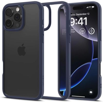 Spigen Ultra Hybrid iPhone 16 Pro Case - Blue