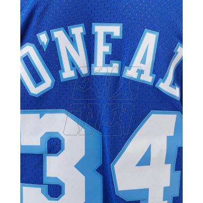 5. Mitchell &amp; Ness NBA Swingman Los Angeles Lakers Shaquille O&#39;Neal M T-shirt SMJYAC18013-LALROYA96SON